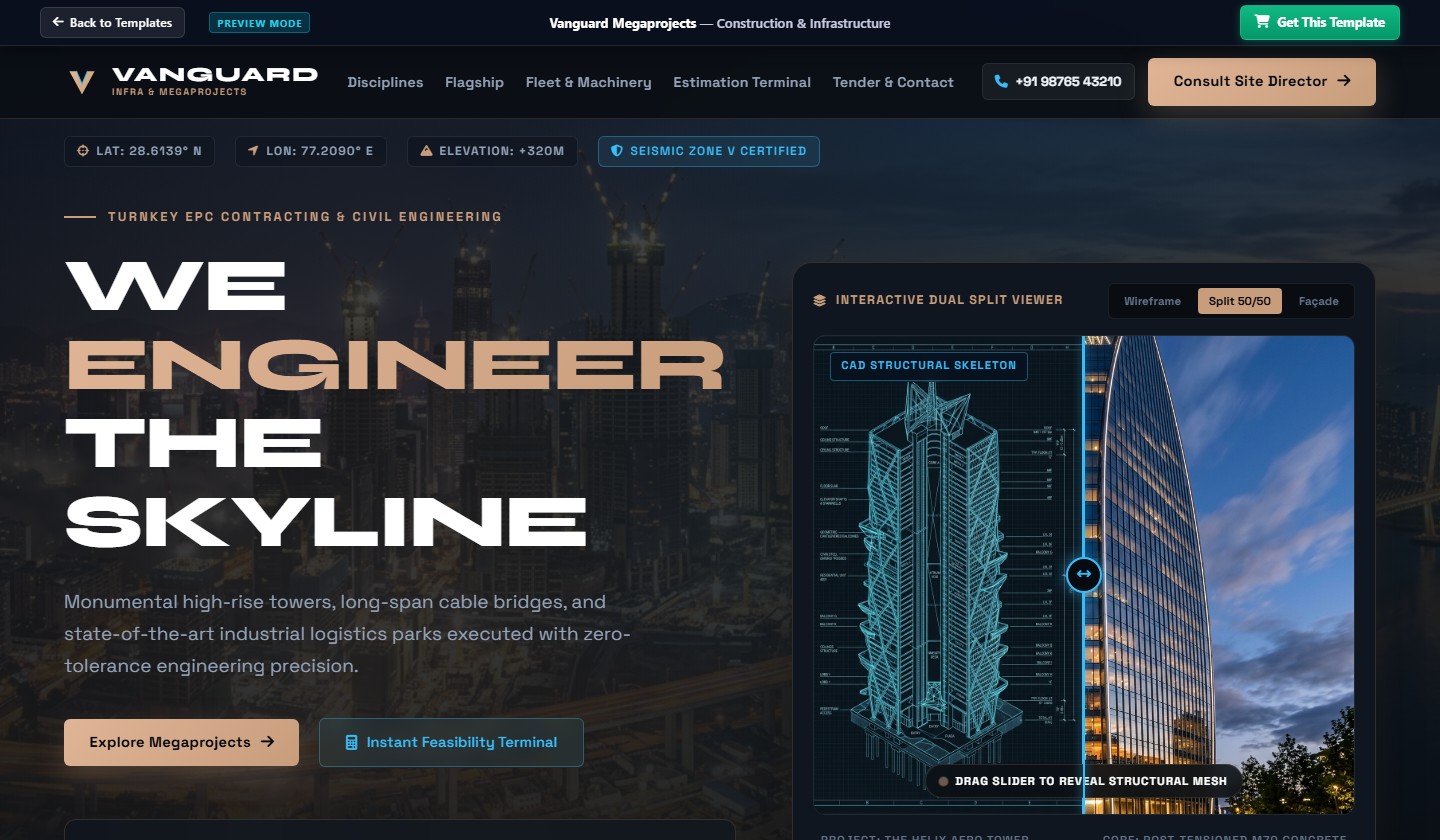 Construction Company Preview