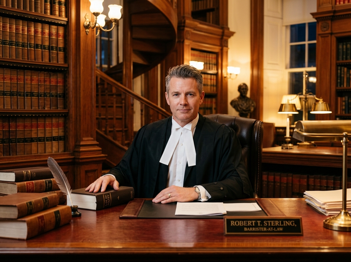 Senior Advocate Vikramaditya Singhania in Law Chamber